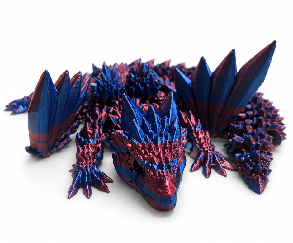 MIDNIGHT GLAZE WING DRAGON