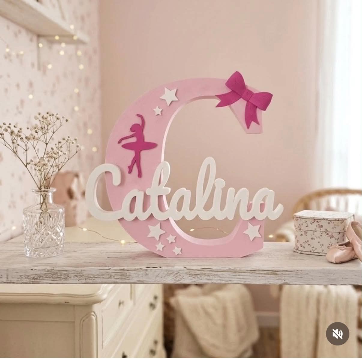 BALLERINA NAME STAND