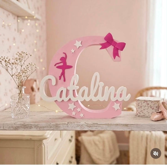 BALLERINA NAME STAND