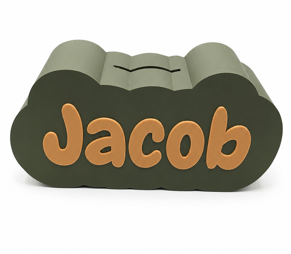 PERSONALISED NAME BANK — STYLE 3
