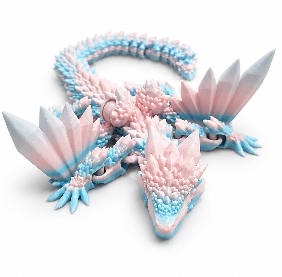 COTTON CANDY CLOUD WINGED DRAGON