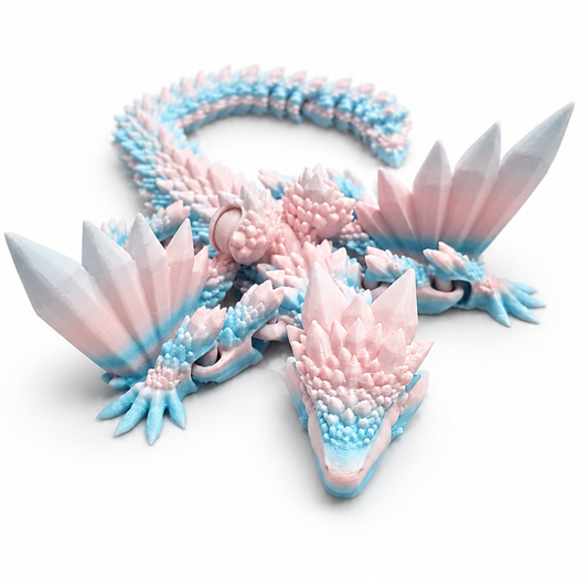 COTTON CANDY CLOUD WINGED DRAGON