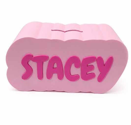 Personalised name money box style 5 with child's name – photo 2