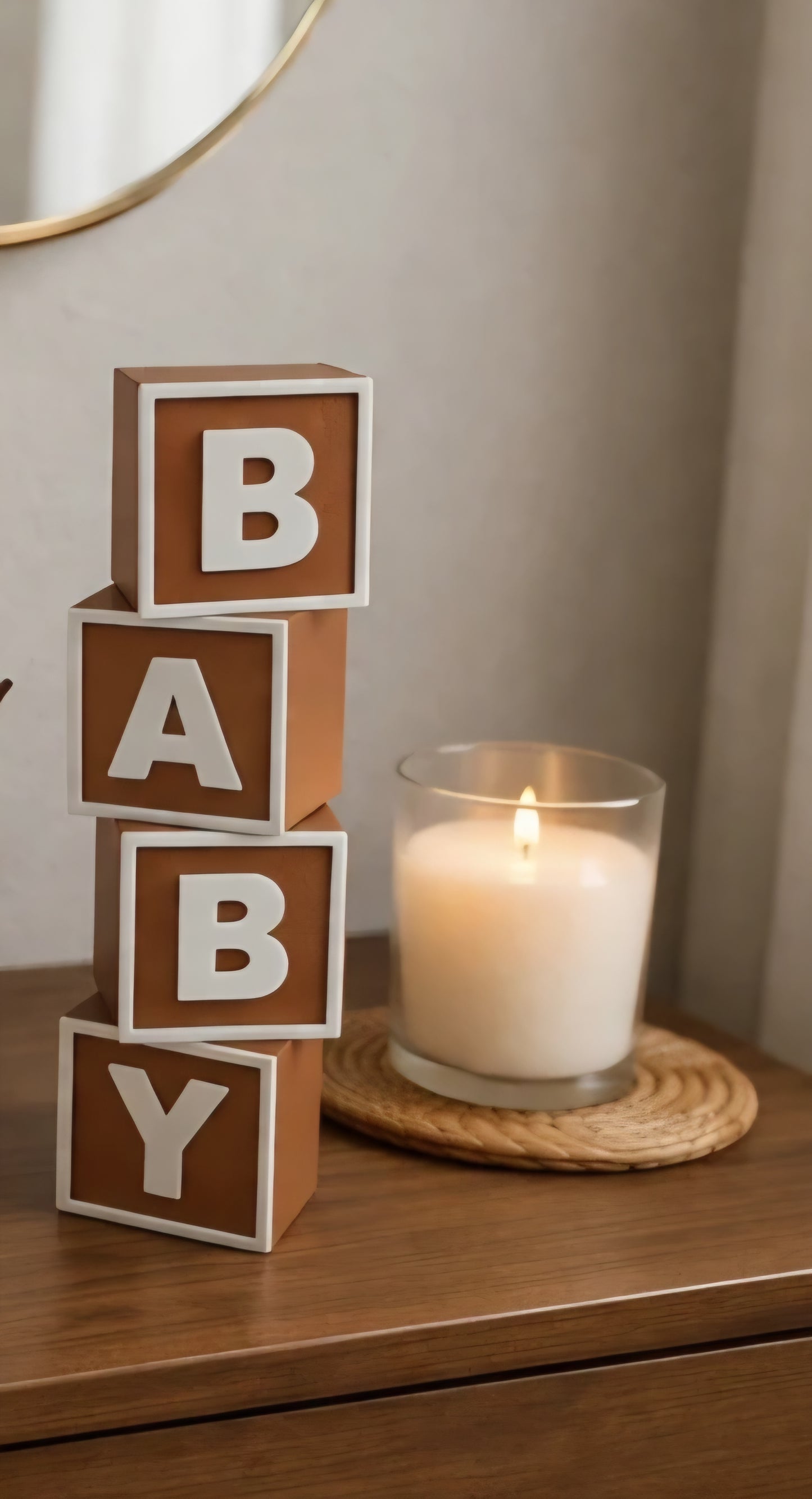 NAME BLOCK STAND